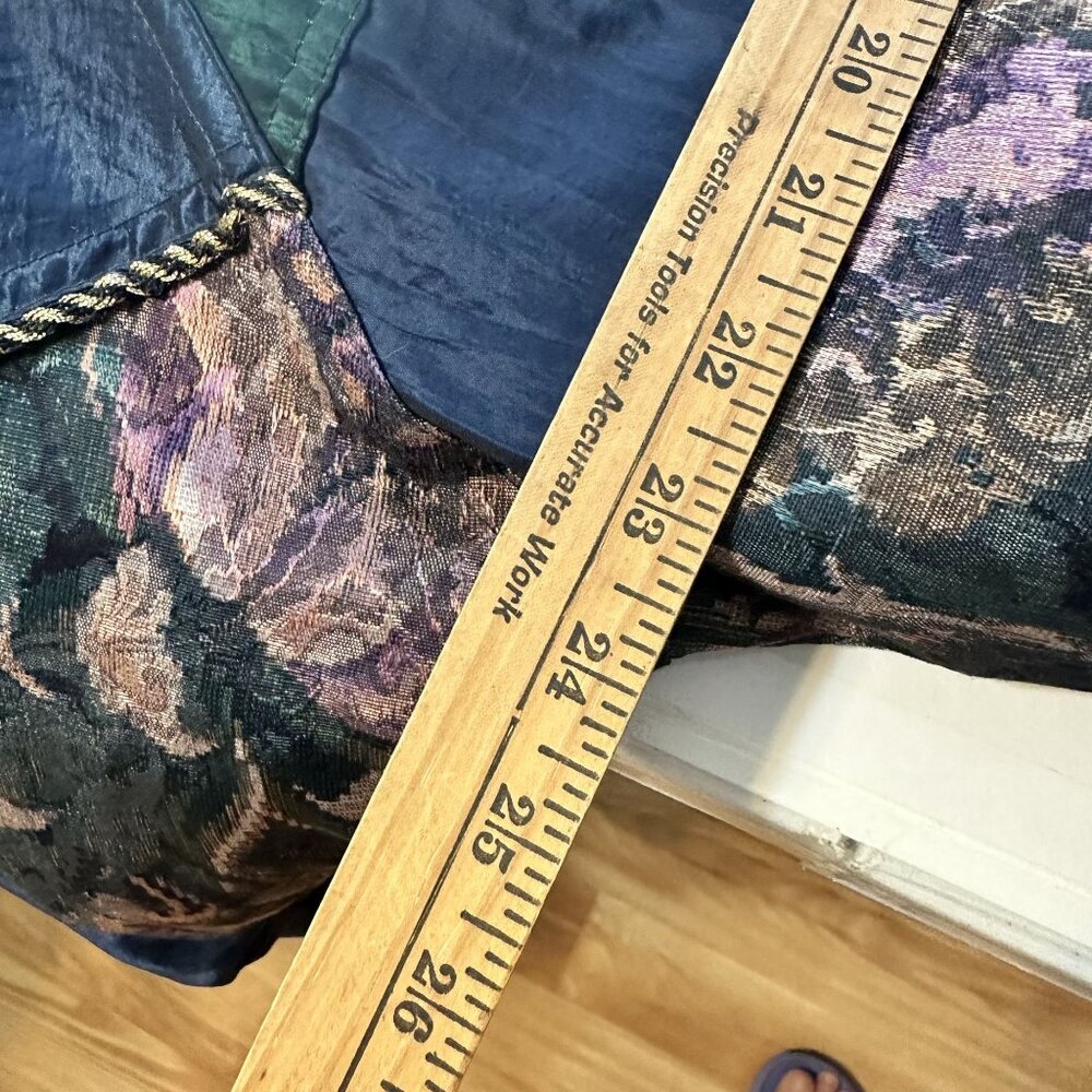 Vintage J Gallery Down Jacket Patchwork Quilted M… - image 7